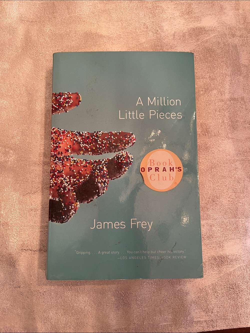 James Frey "A Million Little Pieces" - Teal Cover
